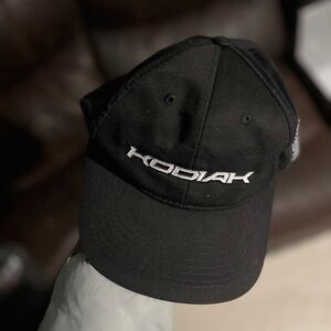 Kodiak Black Cap with Embroidered Logo